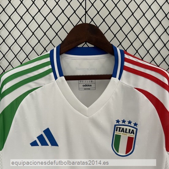 Nuevo Tailandia 2ª Camiseta Italia 2024 Blanco Baratas